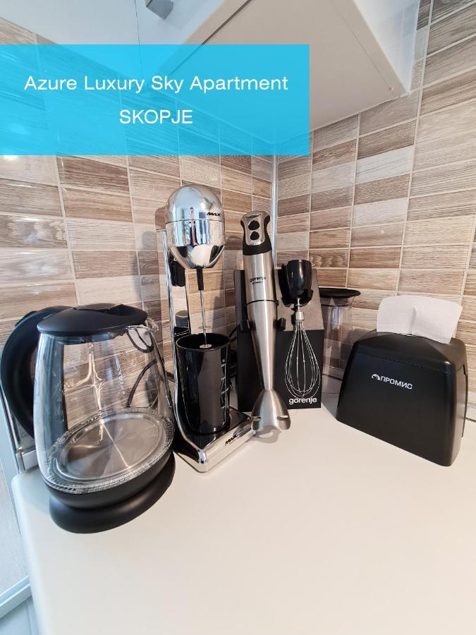 Azure Luxury Sky Apartment スコピエ エクステリア 写真
