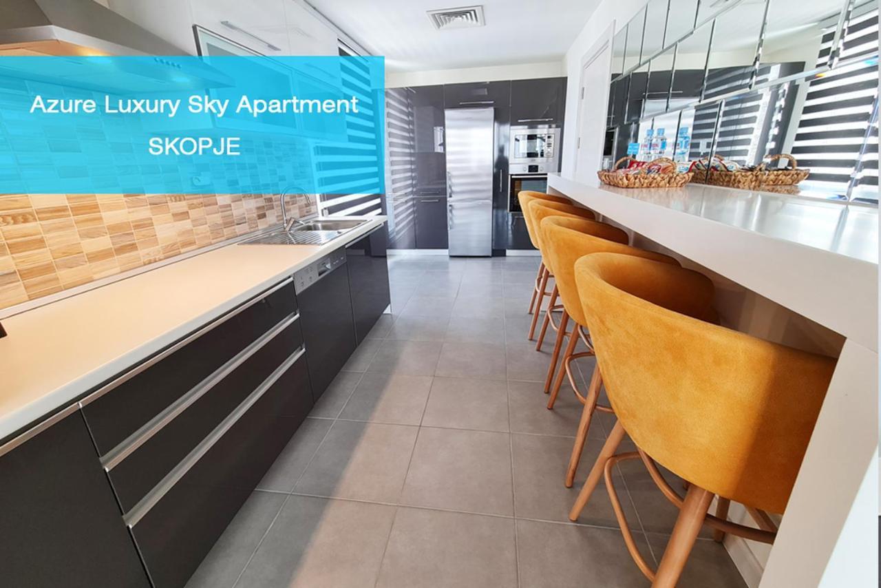 Azure Luxury Sky Apartment スコピエ エクステリア 写真