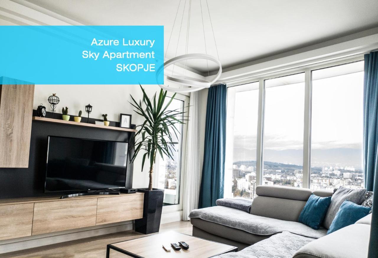Azure Luxury Sky Apartment スコピエ エクステリア 写真