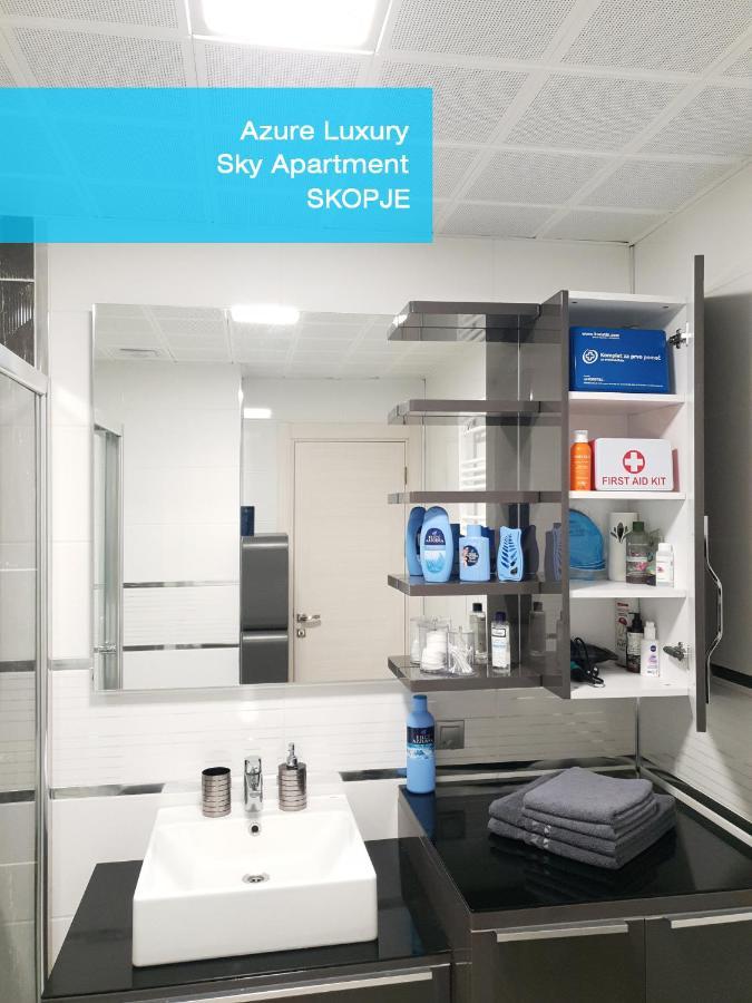 Azure Luxury Sky Apartment スコピエ エクステリア 写真